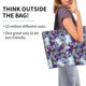 thumbnail image 2 of Disketp Purple Marble Texture Bolsa Tote Estampada para Mujer, Bolso de Hombro y de Mano para Compras y Viajes, 2 of 8