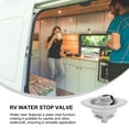 thumbnail image 4 of KAKOWELY rv water stop valve Rv Water Inlet Valve Rv Water Inlet Filler Cap Rv Accessory Rv Part Rv Supply Rv Fresh Water Cap Rv Water Inlet Adapter Part Rv Water Valve, 4 of 5