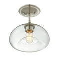 thumbnail image 3 of Trade Winds Lighting 1-Light Ceiling Light In Brushed Nickel, 3 of 3