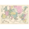 thumbnail image 2 of Drioux 24x18 Black Ornate Wood Framed with Double Matting Museum Art Print Titled - Europe 1715 to 1789 - Drioux 1882, 2 of 4