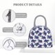 thumbnail image 4 of Easygdp Boho elephant Bolsa de Almuerzo Insulada Grande, Forro de Aluminio, Diseño Espacioso, a Prueba de Fugas, Ideal para Trabajo, Picnics, Viajes y Actividades al Aire Libre, 4 of 6