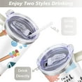 thumbnail image 5 of Dental Doctor's Equipment 40 Oz Tumbler with Handle Lid and Straw, Stainless Steel Double Walled Vacuum Insulated Cup, Cute Birthday Gifts Tumbler for Women Men Friends, 5 of 7