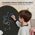 thumbnail image 6 of Tiny Land Kids Easel, Double-Sided Magnetic Wooden Drawing Board, Standing Art Board for Creative Play, 6 of 9