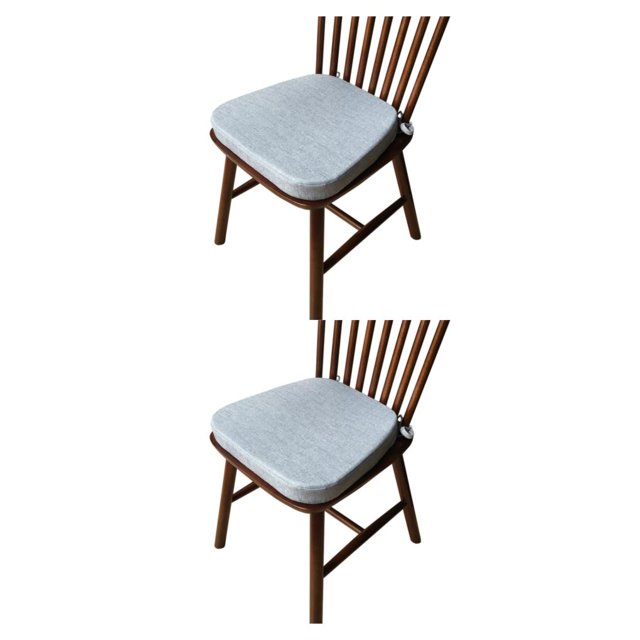 Bearachild Cómodos cojines de asiento para silla de comedor del hogar - Esponja de alta densidad y tela de estilo chino que proporciona el noveno 9º - Azul cielo 2Conjunto