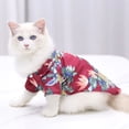 thumbnail image 2 of Summer Dog Costume Lightweight Shirt with Pretty Patterns for Small & Medium Dogs Hawaii Shirts Pet Dogs Puppy Clothes for Beach Party Outdoor, 2 of 5