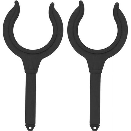 ZHAAGRJ Boat Oar Lock 2 pcs Fishing Rod Holder Bracket Marine Rubber Dinghy Accessories for Kayak Canoe Marine Boat Dinghy Lifeboat Water raft Boat Yacht CJB#3144