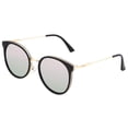 thumbnail image 2 of Gafas de sol Bertha BRSBR040RG con forma de ojo de gato, montura metálica, polarizadas, 2 of 3