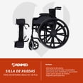 thumbnail image 2 of Silla De Ruedas Tipo Escritorio Desmontable 18 PLG Magnimed MOD.OA890346, 2 of 7