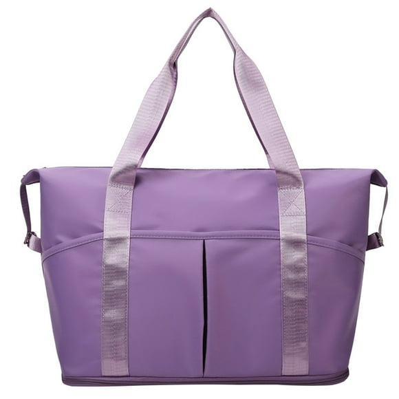 Meitianfacai Travel Duffel Bags for Women/Men Black Sport Duffel Bag Large Gym Tote Bag Weekend Shoulder Bag Overnight Bag Hospital Bag Carry On Luggage for Sport Gym Travel(Purple)