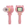 thumbnail image 3 of Kids Portable Digital Microscope 2.5K 48MP 8X Zoom 2 Inch Screen for Science Education Pink, 3 of 4