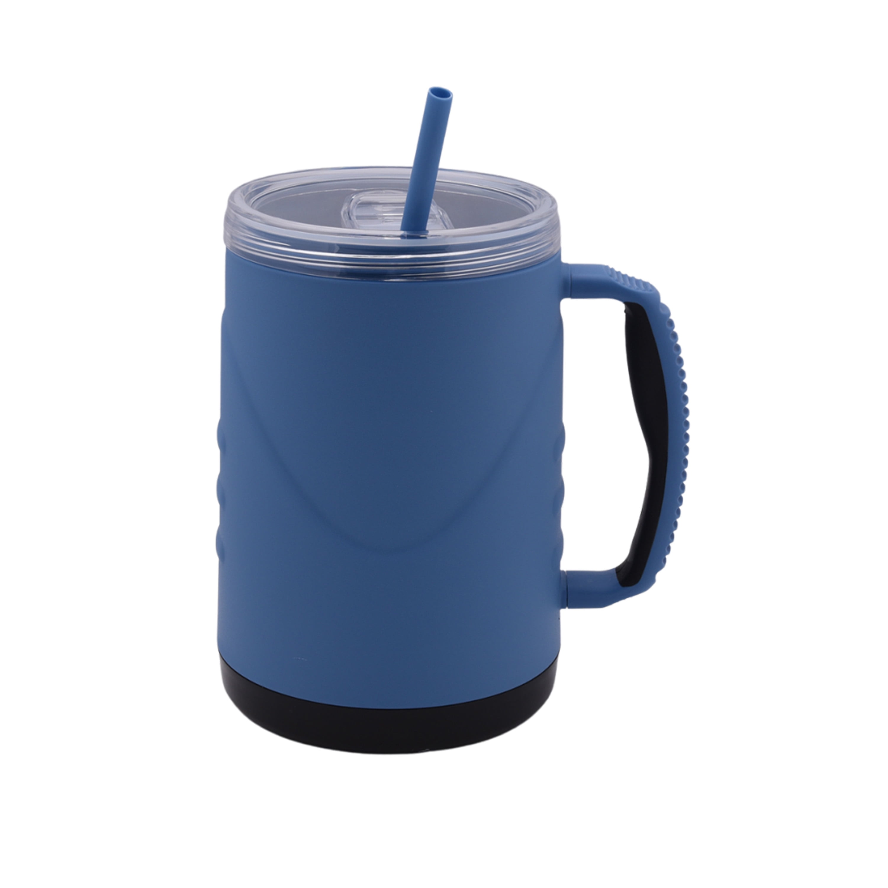 Mainstays 48-Ounce Eco-Friendly Plastic Hydro Mug with Lid, Blue