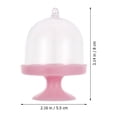 thumbnail image 4 of 12 mini soporte de para tartas, mini soporte para tartas, mini caja para cupcakes pequeños, postres y, color rosa, 4 of 9