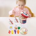 thumbnail image 3 of Cocina portátil Playset Interative Food Pretend set Utensilios de cocina Pasteles Olla Juguete para Niñas Baoblaze juego de cocina, 3 of 8