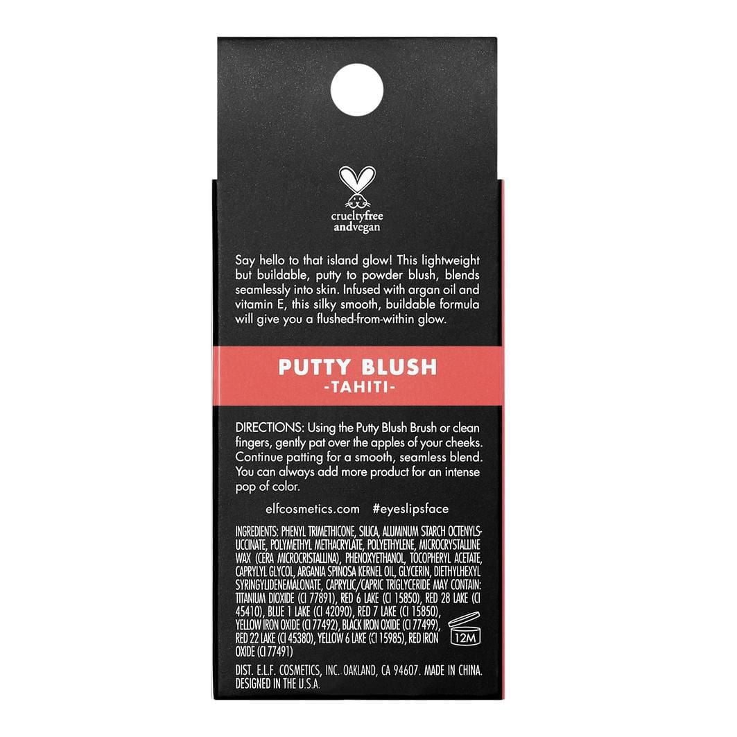 e.l.f. cosmetics Putty Blush, Putty Blush, 10g