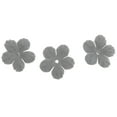thumbnail image 3 of 30pcs Apliques de Flores Adornos y Ornamentos Decoración para Oficina de Clubs Habitación gris perfecl Adorno de flores de tela, 3 of 8