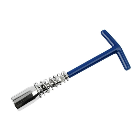 Extractor/instalador de Dados para Bujías con Mango en T Disponible para 16 Mm (5/8 Pulgadas) Y 21 Mm (13/16 Pulgadas) para Motocicletas Cortadoras de