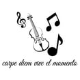 thumbnail image 3 of Spanish Wall Decals for Boys Bedroom - Carpe diem vive el momento Moments Quote in Spanish Home Wall Sticker - Size: 10 In x 7 In, 3 of 5