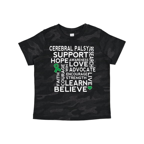 Inktastic Cerebral Palsy Awareness Support Walk Boys or Girls Toddler T-Shirt