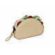 thumbnail image 3 of Monedero en forma de TACO, Diseño de COMIDA, Color Beige, Moda Kawaii. Novedoso y Encantador., 3 of 5
