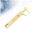 thumbnail image 4 of unbranded Calibrador Vernier De Latón Dorado Sin Electropulido Para Medición Precisa Y Portátil, 4 of 7