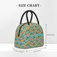 thumbnail image 2 of Balery Hot Dog 5 Pattern Lunch Bag Women, Lunch Box, Lunch Bag, Small Leakproof Lunch Tote Large Capacity Reusable Insulated Cooler Lunch Container-One Size, 2 of 6
