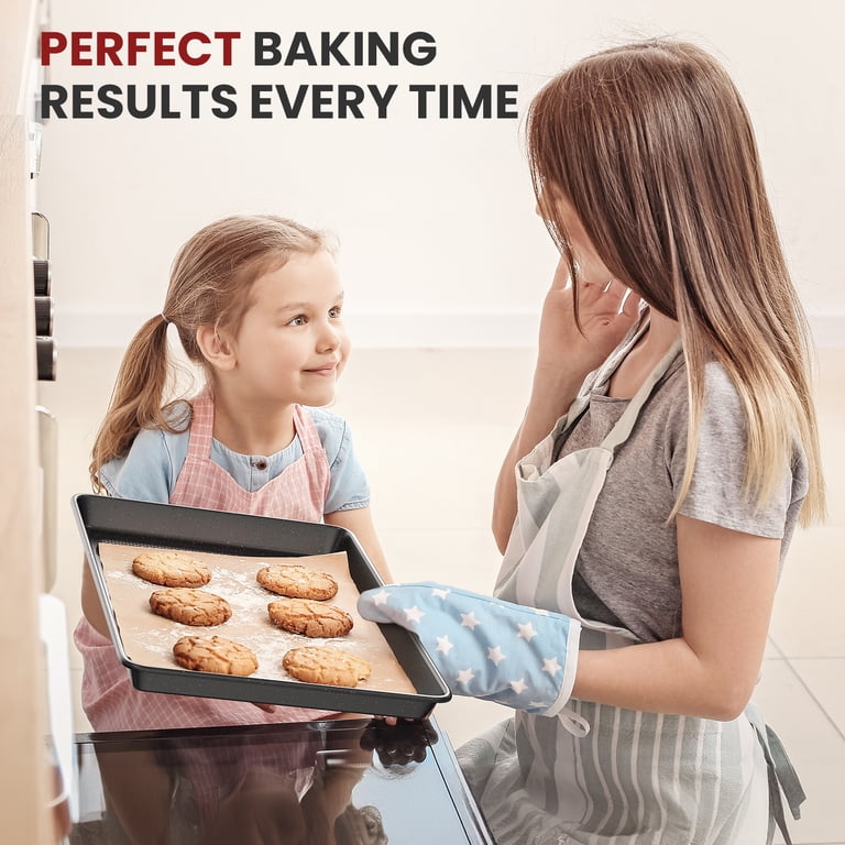 VAVSEA 3-Piece Carbon Steel Nonstick Baking Sheet Set photo 4