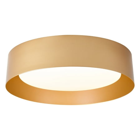 

BESTOMINE Flush Mount Ceiling Light 12.5 inch LED Ceiling Light Fixture Polished Gold Finish Light Fixtures Ceiling Mount Light Fixtures Dimmable/3000K/18W Outdoor Flush Mount Lighting Fixtures