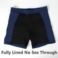 thumbnail image 4 of Charmo Swim Shorts for Women with Pockets High Waisted Swimsuit Shorts Board Shorts, 4 of 7