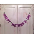 thumbnail image 7 of GOOHOCHY  Latte Flowers for Mother's Day Mothers Decorations Hanging Banner Happy Garlands Rosy, 7 of 7