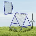 thumbnail image 3 of HOMCOM Rebounder Net Football Training Aid Kickback Target Play Blue, 3 of 10