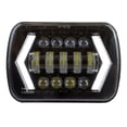thumbnail image 3 of Dunari Powersports Par de Faros Led 5x7 Compatible con Jeep Yj Cherokee Xj Drl Blanco/Ambar Arizone Par de Faros Led 5x7 Compatible con Jeep Yj Cherokee Xj Drl, 3 of 3