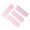 Pink, variant on 4Pcs Cream Scraper Irregular Teeth Edges Spatulas Cake Baking Scraper Tool