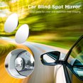 thumbnail image 4 of 2 uds espejo retrovisor de automóvil ajustable de 360 ​​grados para coche Ndcxsfigh Accesorios para autos y motos, 4 of 9