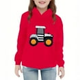 thumbnail image 3 of Frostluinai Cute Hoodies for Teen Girls Kids Graphic Pullover Long Sleeve Cute Print Sweatshirts Casual Loose Fleece Hoodies for Toddler, 3 of 6