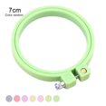 thumbnail image 1 of facefd Embroidery Frame Plastic Circle Cross-Stitch Hoop Ring Home Handmade DIY Tool, Inner diameter 7cm Color Random, 1 of 9