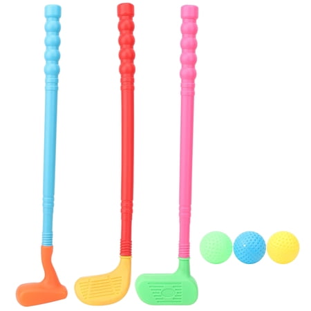 YAHHU Children's Golf Club Kit Suits - Mini Indoors Outdoors Sports Parent-Child Games Toys Supplies, Complete Set Including Clubs, Balls, and Heads, Fun Educational Gift (14.17 inches / 36.00 cm)