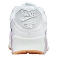 thumbnail image 4 of Women's Nike Air Max 90 White/Lapis-Doll-Pure Platinum (DX3316 100) - 9.5, 4 of 5