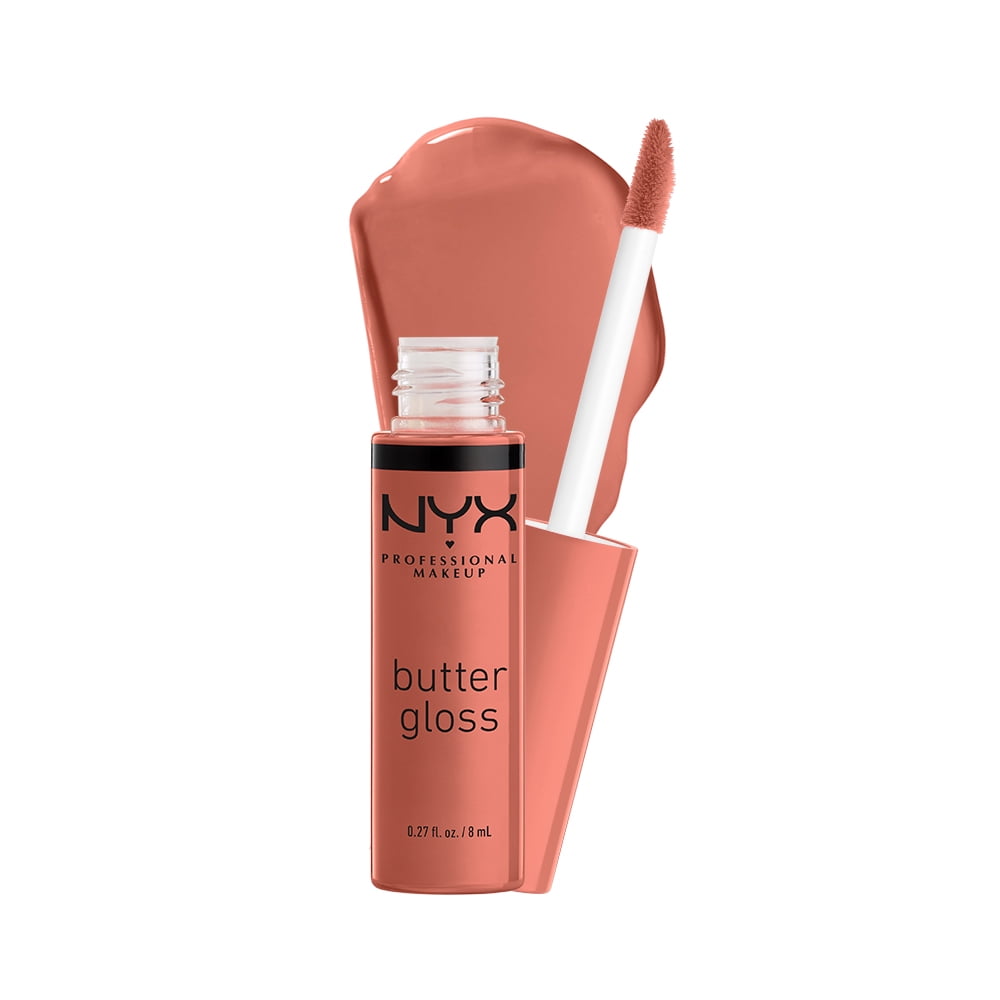 NYX Professional Makeup Butter Gloss, nonsticky Lip Gloss, Bit Of
