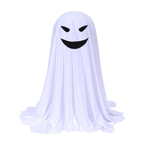 Halloween Decorations Spooky Ghost | Indoor Spooky Ghost LED Lights Tabletop Decor DIY Assembly Sturdy Fabric Ghost Mantel Decor Blue