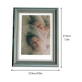 thumbnail image 3 of MesaSe 4x6 Picture Frame Black Wood Displays 3.5x5 Photo Frame with Mat or 4x6 Inch Without Matted Shatter-Resistant Glass Table Top Display and Wall Mounting Photo Frame, 3 of 19