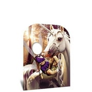 Star Cutouts SC1081 Unicorn & Fairy Fantasy Land Child Size Stand In Cardboard Cutout