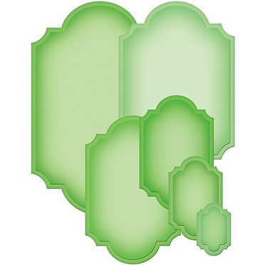 Spellbinders Shapeabilities Fancy Tags Dies – Set Of 3 Die Templates For Card Making & Scrapbooking