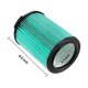 thumbnail image 4 of VF6000 5-Layer Pleated Replacement Vacuum Filter Compatible for 5-20 Gallon Wet/Dry Vacuums (2 Packs), 4 of 5