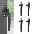 thumbnail image 1 of Aluminum Alloy Window Handle Security Lock Hardware Flat Open External Push Casement, 1 of 7