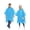 01_Blue【Raincoat x1】, variant on Thickened Cloak Raincoat, Adult Poncho for Men and Women, Portable Rain Cape for Outdoor Hiking Cycling Commuting, Non Disposable Reusable Rainwear, Blue, by IHXORA