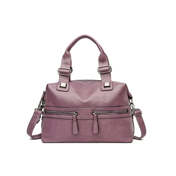 Glonme Ladies Handbag Large Capacity Tote Bag Multi Pockets Portable