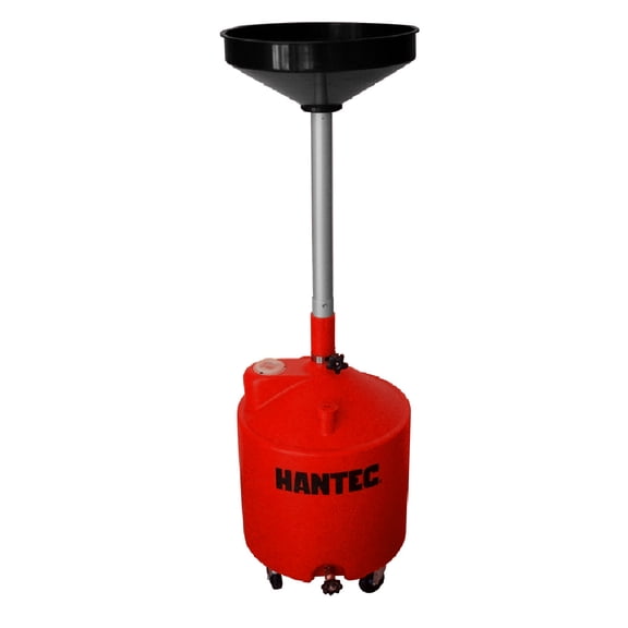 Colector de Aceite HANTEC 75 L Rojo Herramienta Automotriz