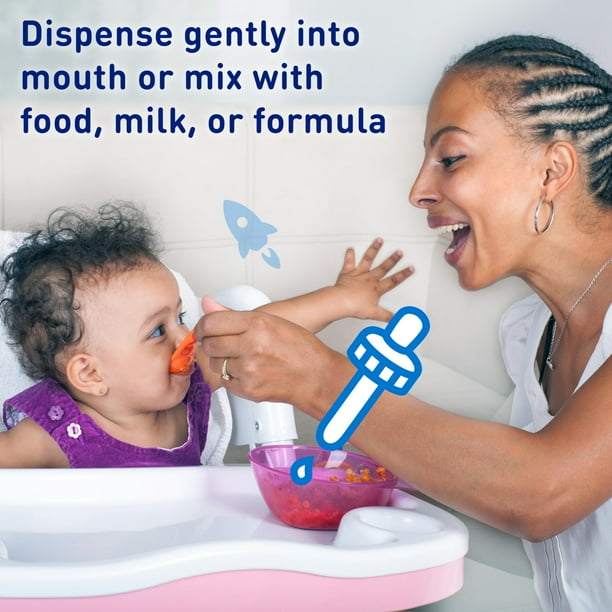 Suplemento de hierro en gotas Enfamil Fer-In-Sol para bebés, 50 ml