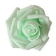 thumbnail image 2 of Paquete de 50 flores biónicas artificiales Bewildely rosas de simulación de espuma PE Verde claro, 2 of 6