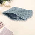 thumbnail image 2 of 1 Pc Bolsa de Maquillaje con Cierre a Presión para Mujeres, Bordado, para Actividades al Aire Libre, Gimnasio, Lona, Gris Azul - Pequeña, 2 of 3
